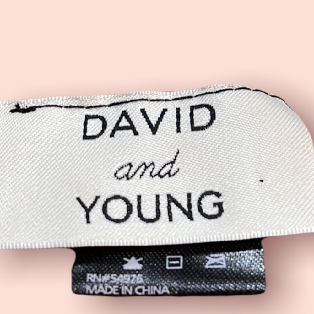 David and Young Cocoa Brown Knit Poncho - Picture 5 of 7